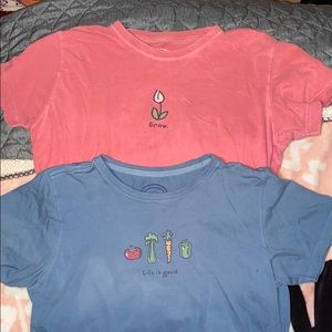 Life is Good set of two T-shirt’s